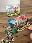 Puslespil med Dinosaurer - 100 brikker - Ravensbruger