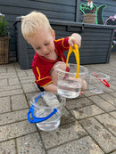 Spand fra Dantoy - Gennemsigtig - 1,0L - 1 stk.