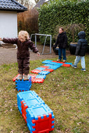 Dantoy Byggeplader - 24 stk. - Blå