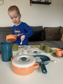 Dantoy BIOplast Kaffestel med 79 dele