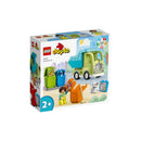 LEGO DUPLO Affaldssorteringsbil  - Billede 1