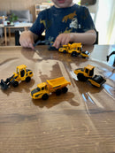 Biler, 7 cm, 8 stk Arbejdsmaskiner Volvo