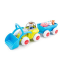 Traktor m/anhænger og figurer - Billede 1