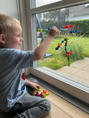 Mini Squigz sugekopper - 75 stk - Fat Brain Legetøj - Fra 5 år.