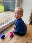 Suction Kupz sugekop-kopper - Fat Brain Babylegetøj - Fra 1 år.