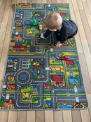Legetæppe - Trafik - 100 x 180 cm.
