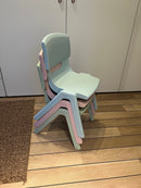 Oscar Børnestol - Pastel Blå - 1 stk.
