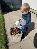 OX-ON Junior 10001 arbejdshandske - 1 par - 6-8 år.