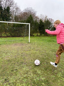 Fodbold af kunstlæder - Str. 5 - Ø: 21-22 cm