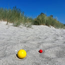 Boccia/Petanque i plast med 8 kugler