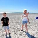 Boccia/Petanque i plast med 8 kugler