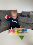 Geometrisk Labyrint Stabler - 12 klodser