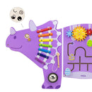 Aktivitetstavle Triceratops Dino - Billede 1