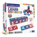 Magna-Tiles - Lær tal og matematik - 56 dele