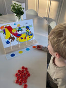 Find & Tæl fra Educo - Farver - Spil fra 3 år.