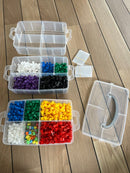 Hama Opbevaringsboks Til Perler - Stor - 24 rum