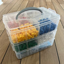 Hama Opbevaringsboks Til Perler - Stor - 24 rum