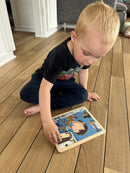 Nathan træpuslespil - Sæt med 4 stk - Min dag - fra 3 år.