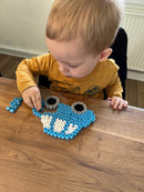 Hama Maxi Perleplade - Bil 13x20 cm - Gennemsigtig (8205TR)