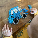 Hama Maxi Perleplade - Bil 13x20 cm - Gennemsigtig (8205TR)