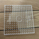 Hama Maxi Perleplade - Firkant 16x16 cm - Gennemsigtig (8214TR)