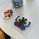Hama Maxi Perleplade - Firkant 16x16 cm - Gennemsigtig (8214TR)