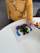 Hama Maxi Perleplade - Firkant 16x16 cm - Gennemsigtig (8214TR)