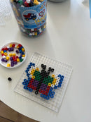 Hama Maxi Perleplade - Firkant 16x16 cm - Gennemsigtig (8214TR)