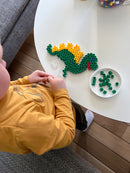 Hama Perler Maxi 600 stk + 1 Perleplade Nr. 8215 i bøtte (8742)