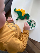 Hama Maxi Perleplade - Dinosaur 15,5x22 cm - Gennemsigtig (8215TR)