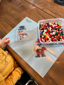 Hama Perler Maxi 600 stk + 1 Perleplade Nr. 8206 i bøtte (8749)