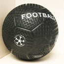 Fodbold - Asfalt bold af solidt gummi - Str. 5 - Ø: 21 cm