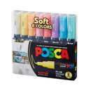 Uni Posca Tuscher PC-1M - 8 bløde farver - Billede 1