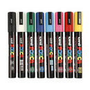 Uni Posca Tuscher PC-3M - 8 normalfarver - Billede 1