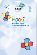 Mucki vinduesmaling folie 3 ark A4