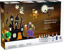 Vinduesmaling Monster party i emballage
