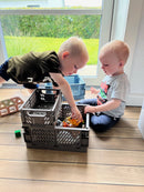Foldekasse MILAS Large Grå - 1 stk
