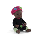 Miniland - Babydukke - 32 cm - Afrikansk - Pige