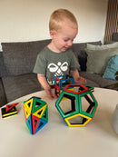Polydron Magnetiske Ekstra Former  - 48 dele