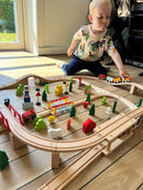 Togsæt med 90 dele fra VIGA - Fra 3 år