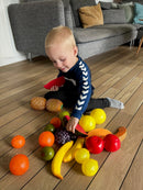 Legemad - Frugt i plast fra LAP - 24 dele.