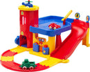 Vikingtoys Garage i plast m. elevator - Billede 1
