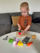 Legemad - Dagligvarer i træ fra Hape - 10 dele.