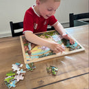 Goki - Træpuslespil - Enhjørning - 96 brikker