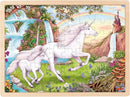 Puslespil i træ Unicorn  - 96 brikker - Billede 1