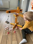 Tårnkran i træ fra HAPE - Fra 3 år.