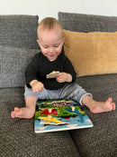 Knoppuslespil med Dinoer - 4 brikker - Viga