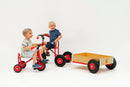 Rose 3-Hjulet Pedalcykel - Massive gummidæk - fra 3-5 år.
