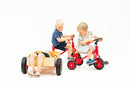 Rose 3-Hjulet Pedalcykel - Massive gummidæk - fra 3-5 år.