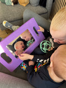Babyspejl med EVA skumramme - Håndholdt - TickiT